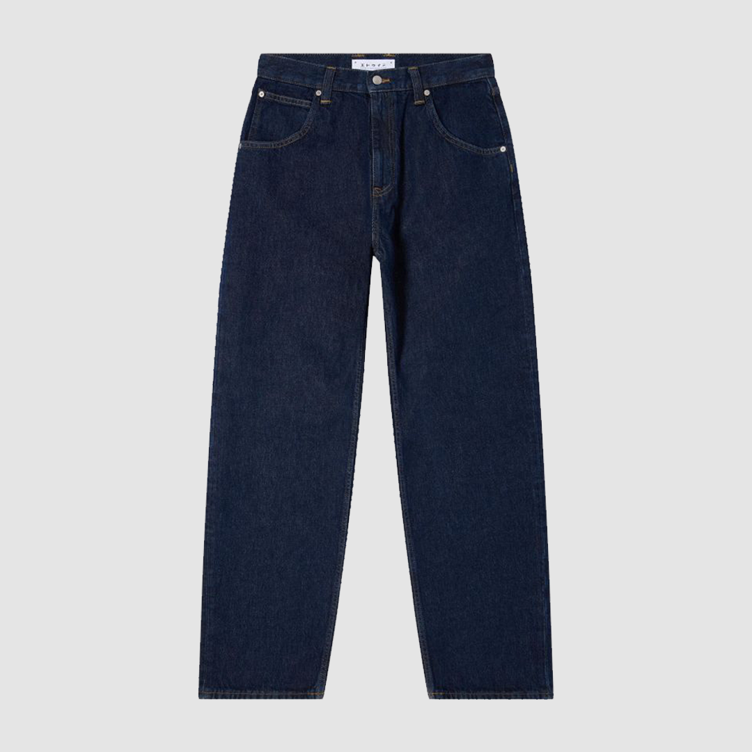 Tyrell Pant Blue Dark Marble Wash