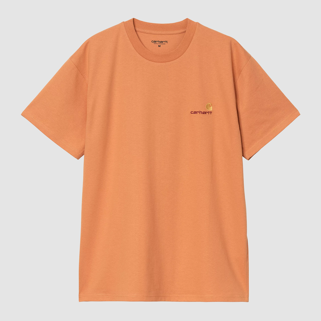 S/S American Scrip T-Shirt Redhaven