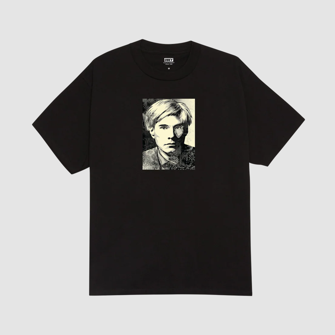 Obey Warhol T-Shirt Black