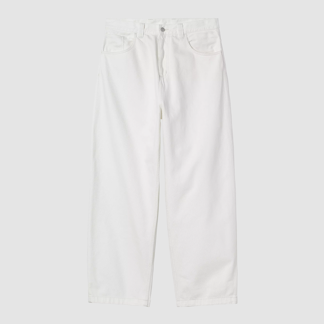 Brandon Pant White Rinsed
