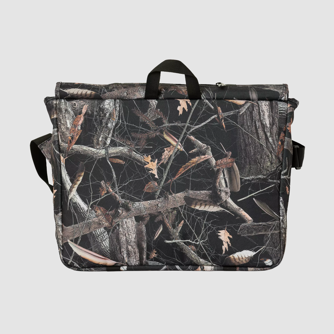 Jake Messenger Bag Camo Feather Tree