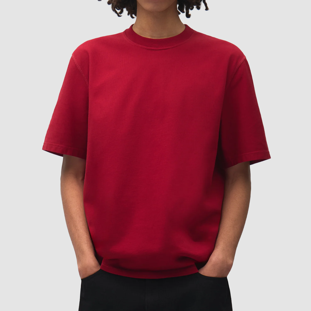 Emblem T-Shirt Red