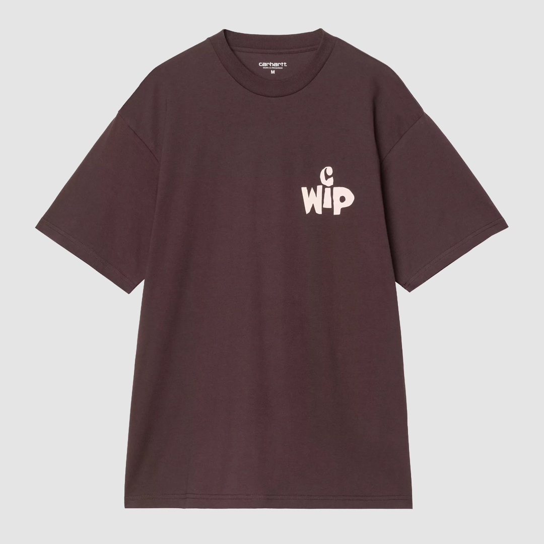 S/S Cutout T-Shirt Palisander