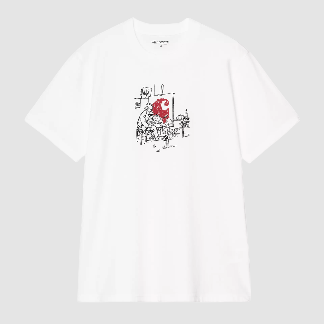 S/S Old Painter T-Shirt White