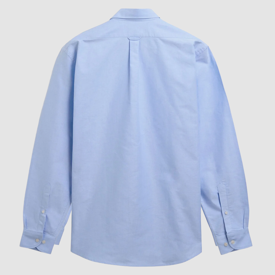 Whaleback OX Shirt Azure Airy