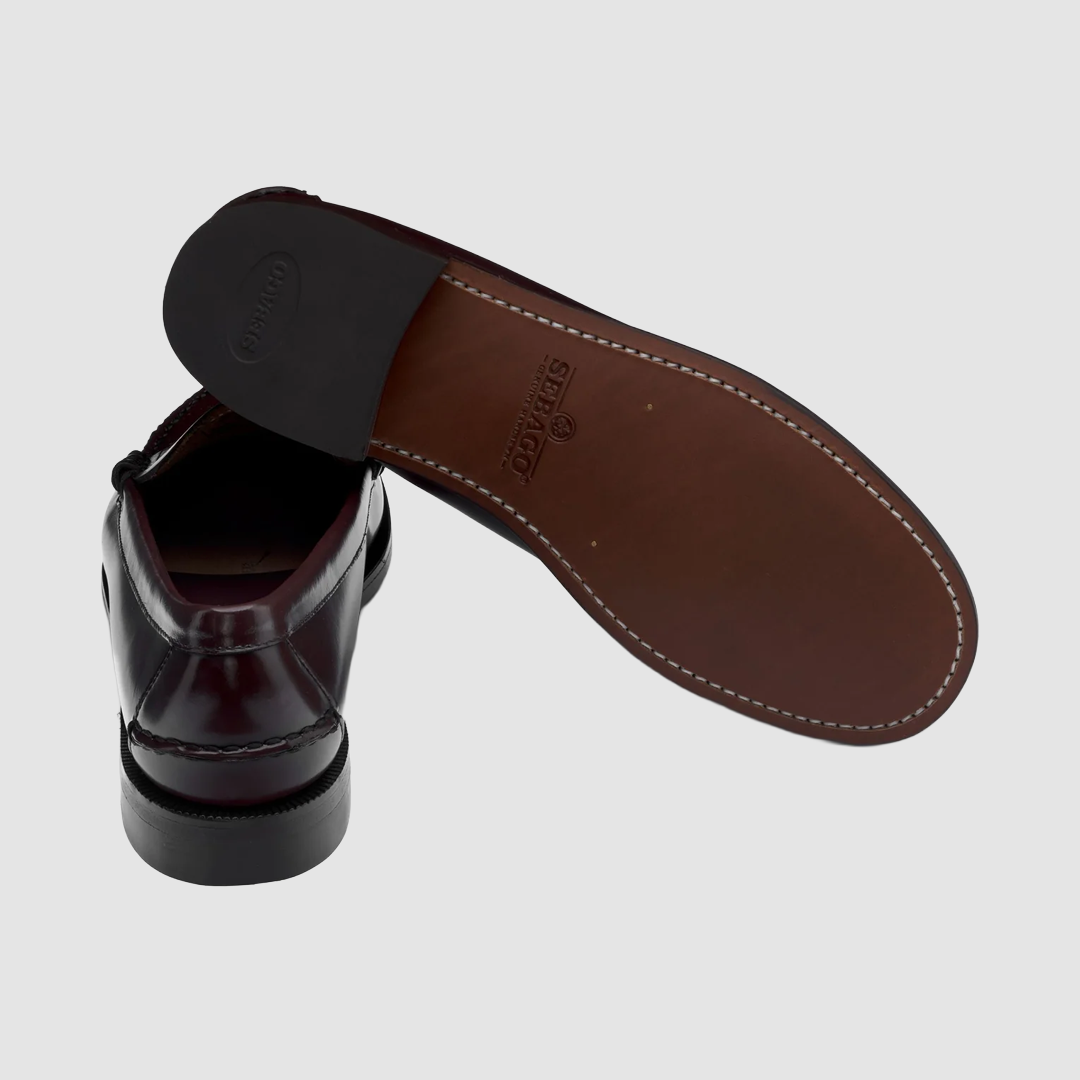 Classic Dan Mocassin W Brown Burgundy