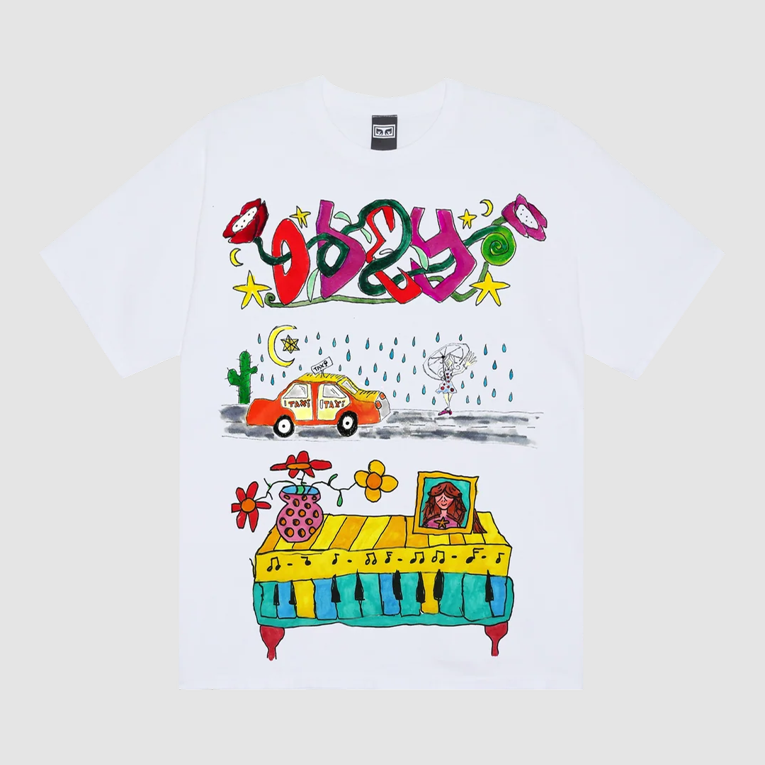 Obey Taxi T-Shirt White