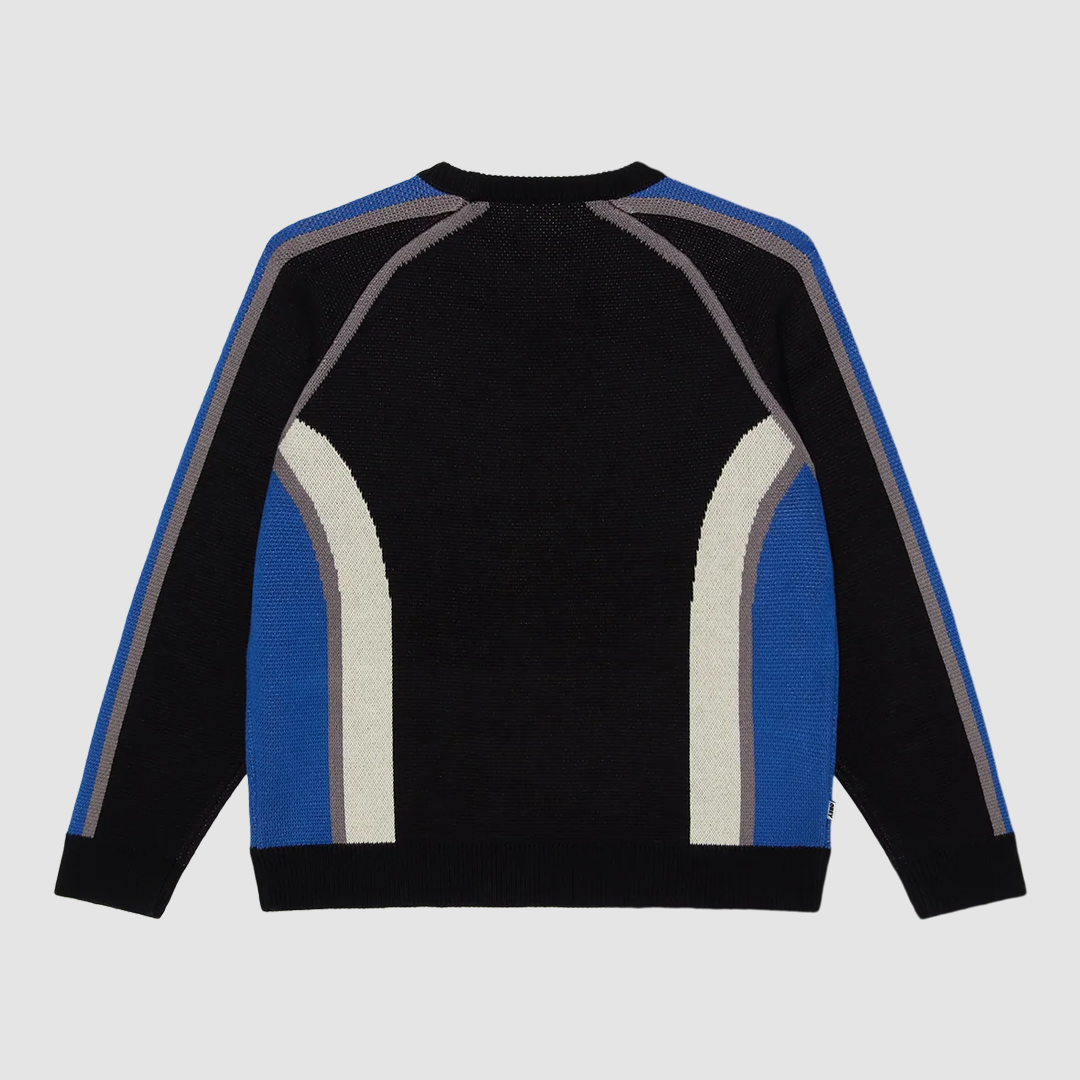Obey Estadio Sweater Black Multi