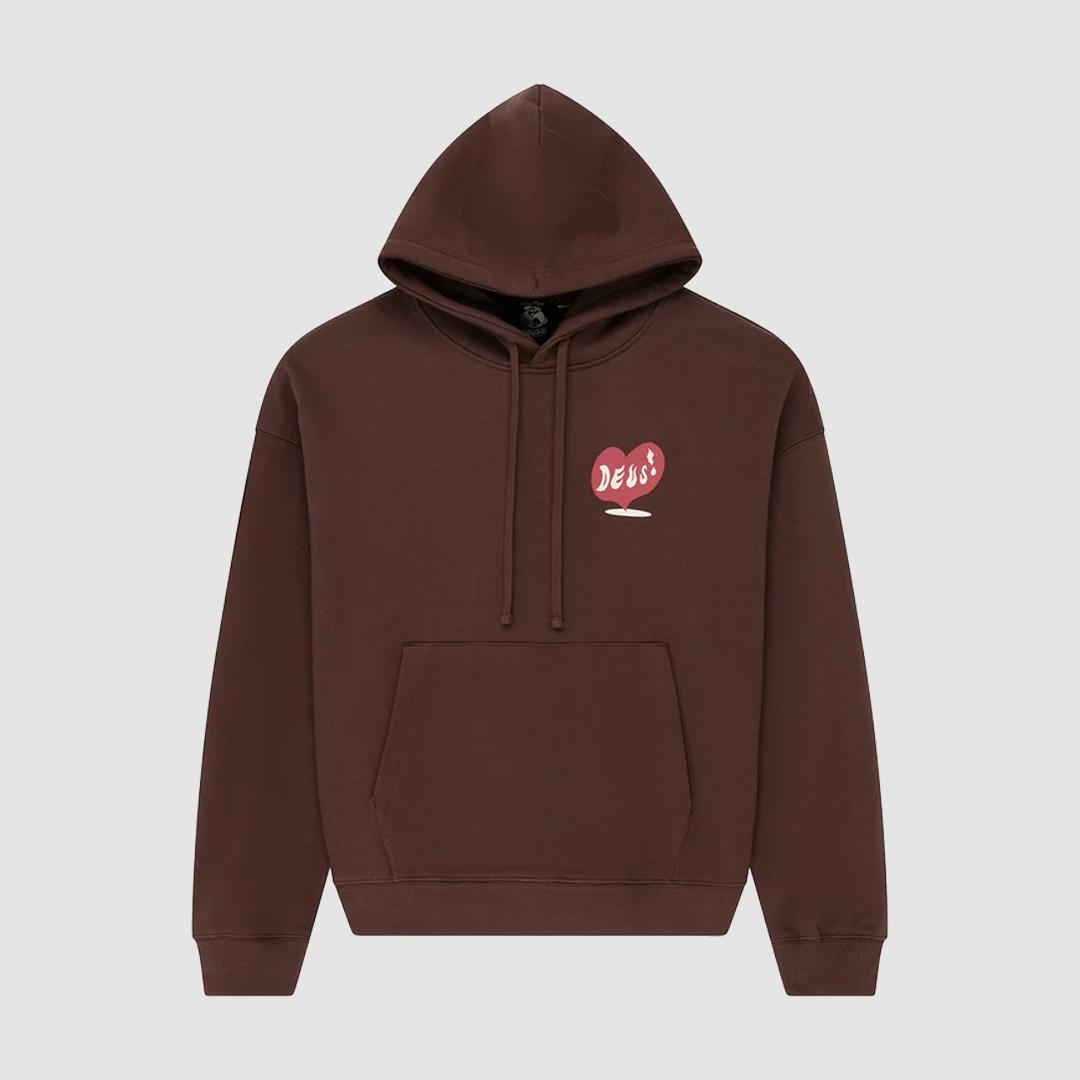 Deep Cut Hoodie Downtown Brown