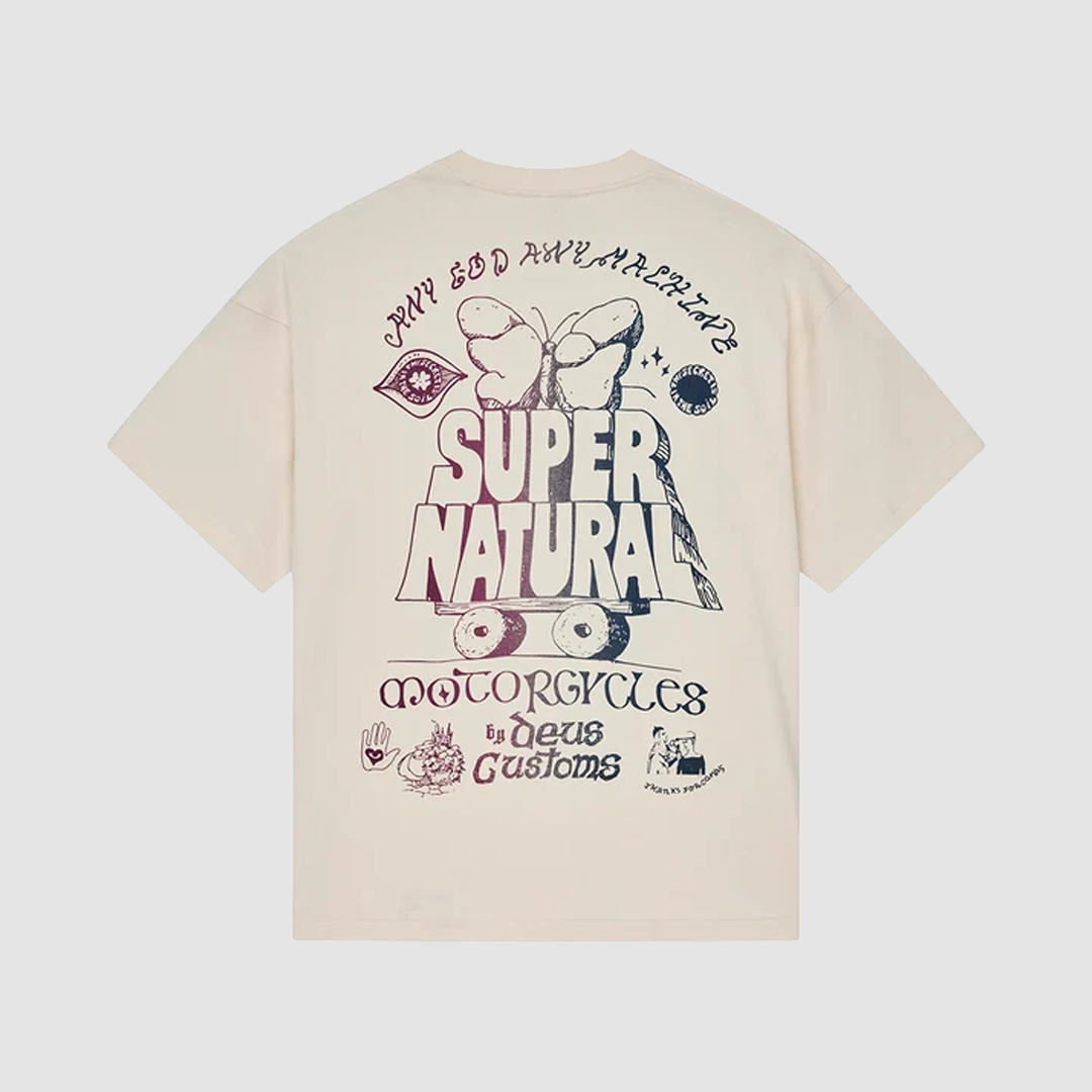 Temple Torque OS T-Shirt Dirty White