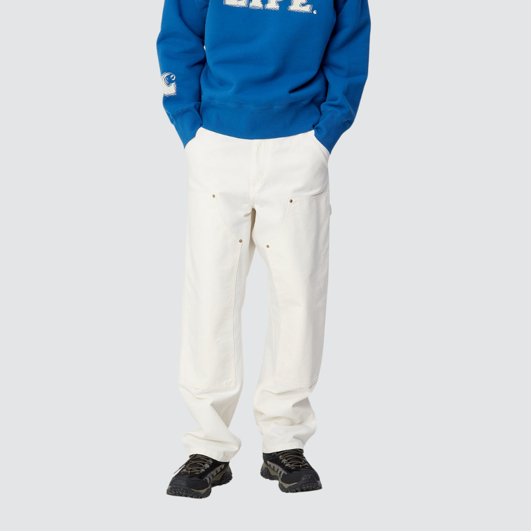 Double Knee Pant Wax Rinsed