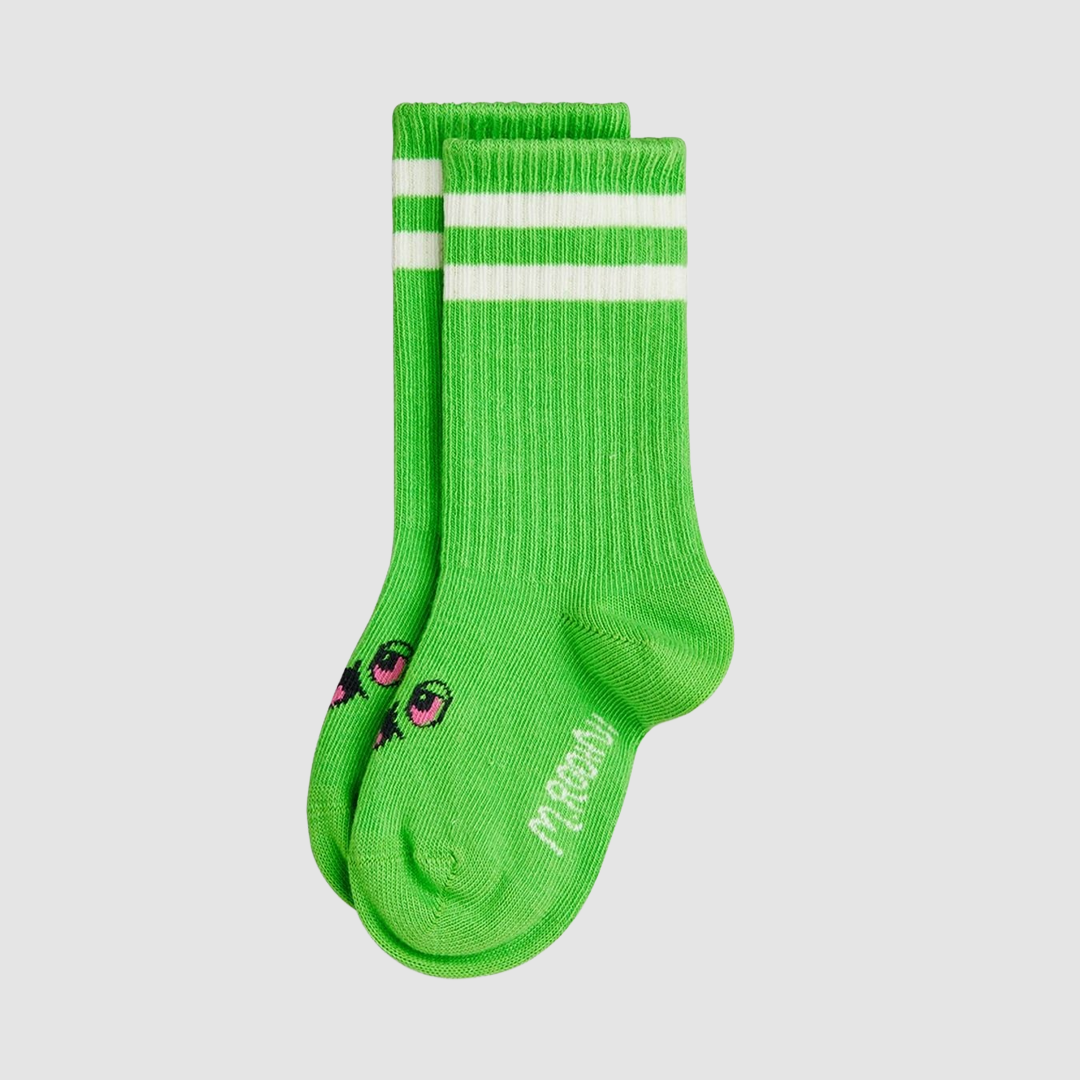 Alien Baby Socks Green