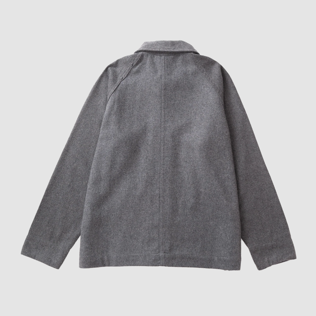 Flannel FOH Overshirt Charcoal