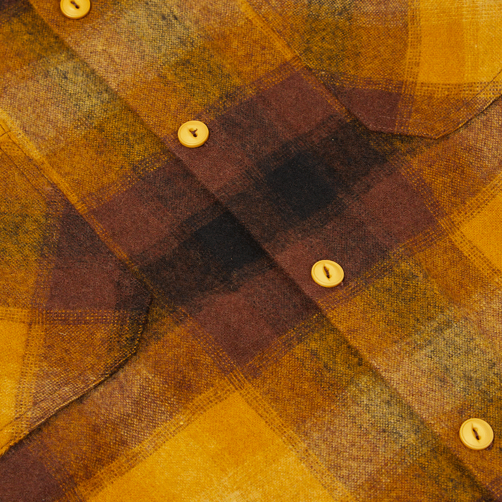 Work Shirt Mustard Check