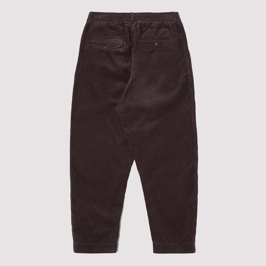 Pleated Track Pant Corduroy Licorice