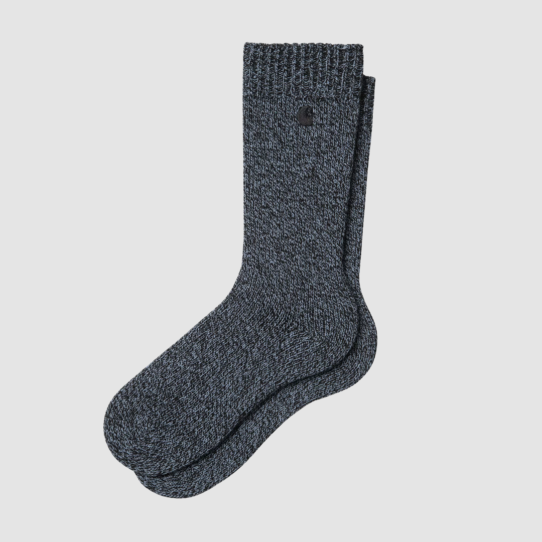 Tony Socks Black / Shady Blue