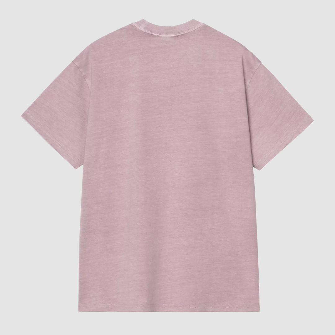 S/S Terrestrial T-Shirt Pink Fog / Hortensia Pigment Garment Dyed