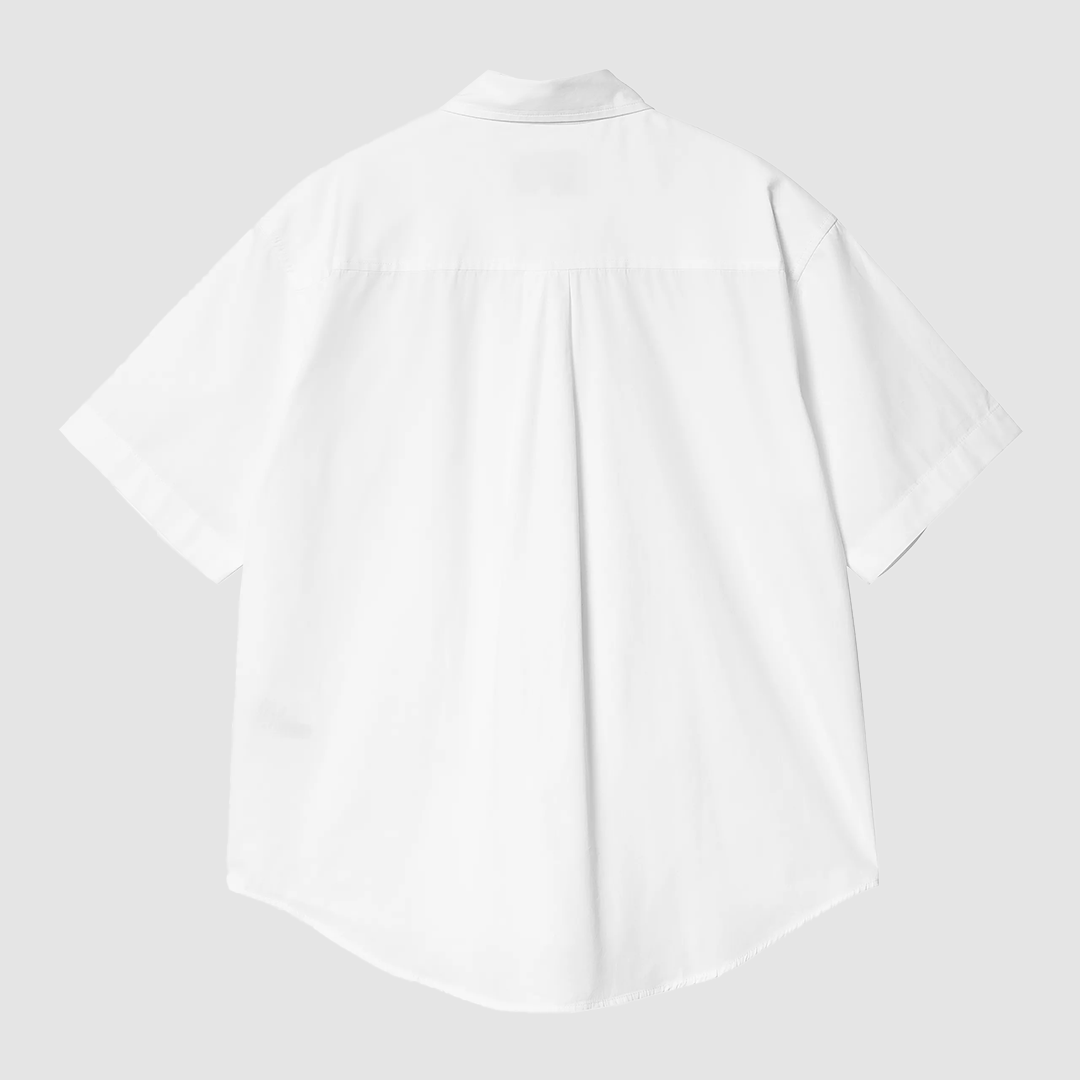 W' S/S Jaxon Shirt White / White