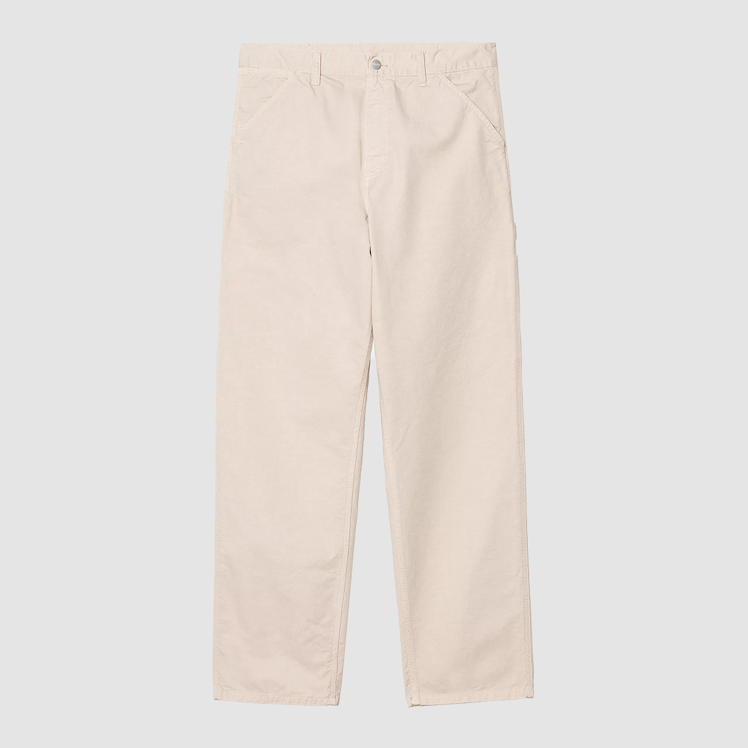 Single Knee Pant Fleur de Sel Garment Dyed