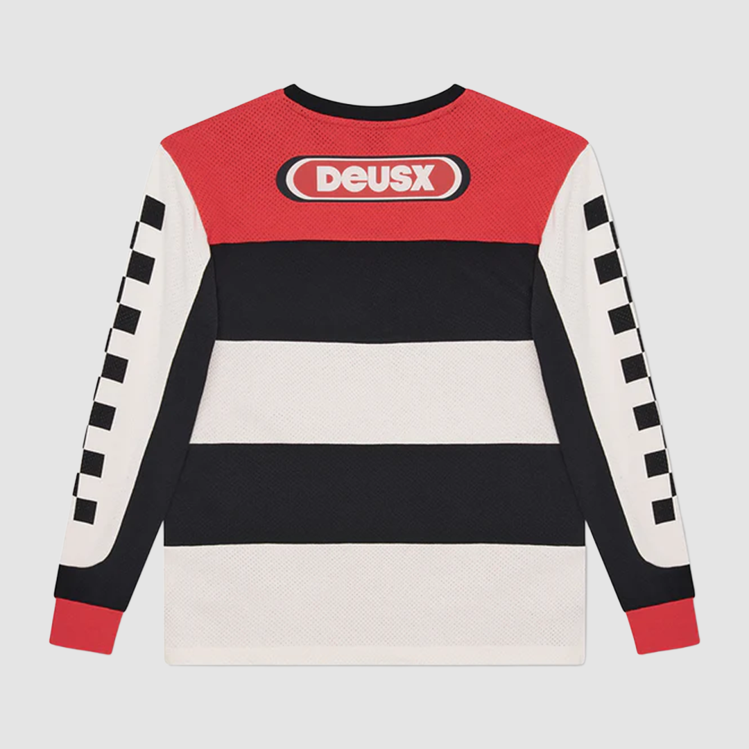 Vilander Moto Jersey Valiant Red Combo