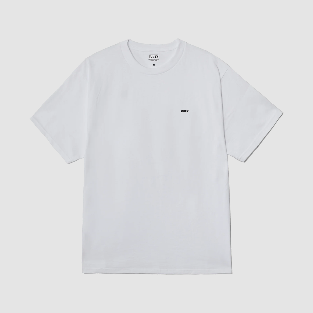 Obey Make Art Not War T-Shirt White