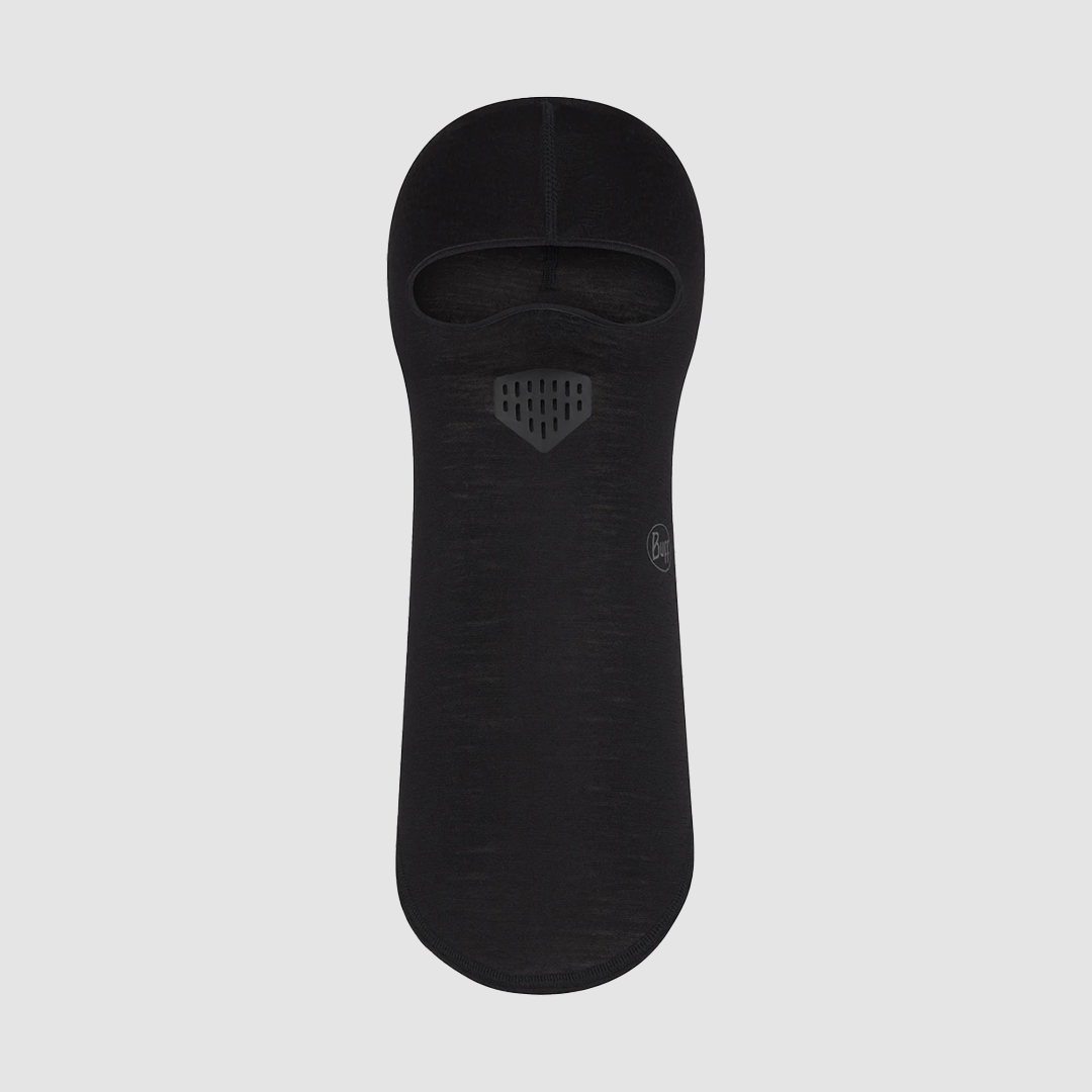 Balaclava Merino Lightweight Solid Black