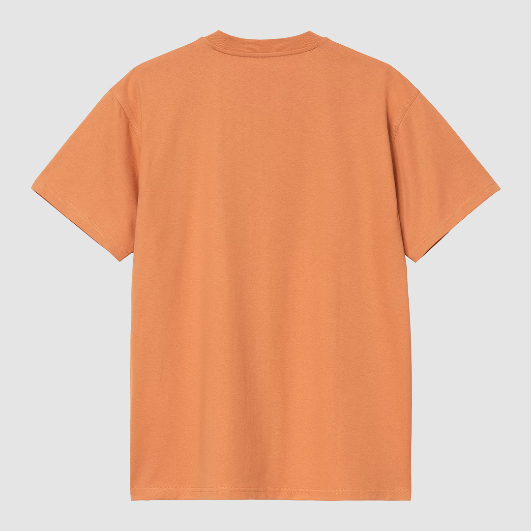 S/S American Scrip T-Shirt Redhaven