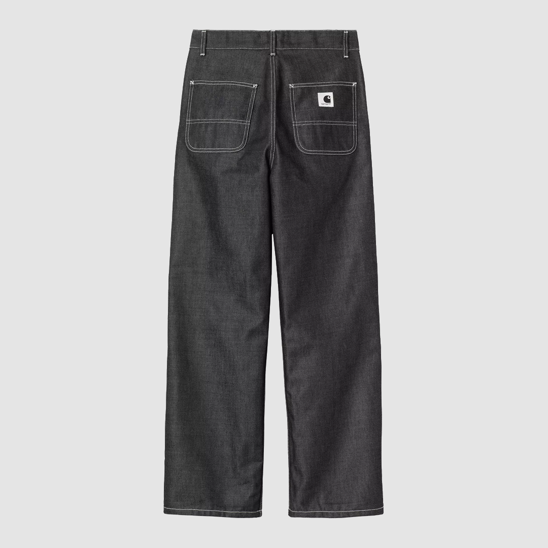 W' Simple Pant Black Rigid