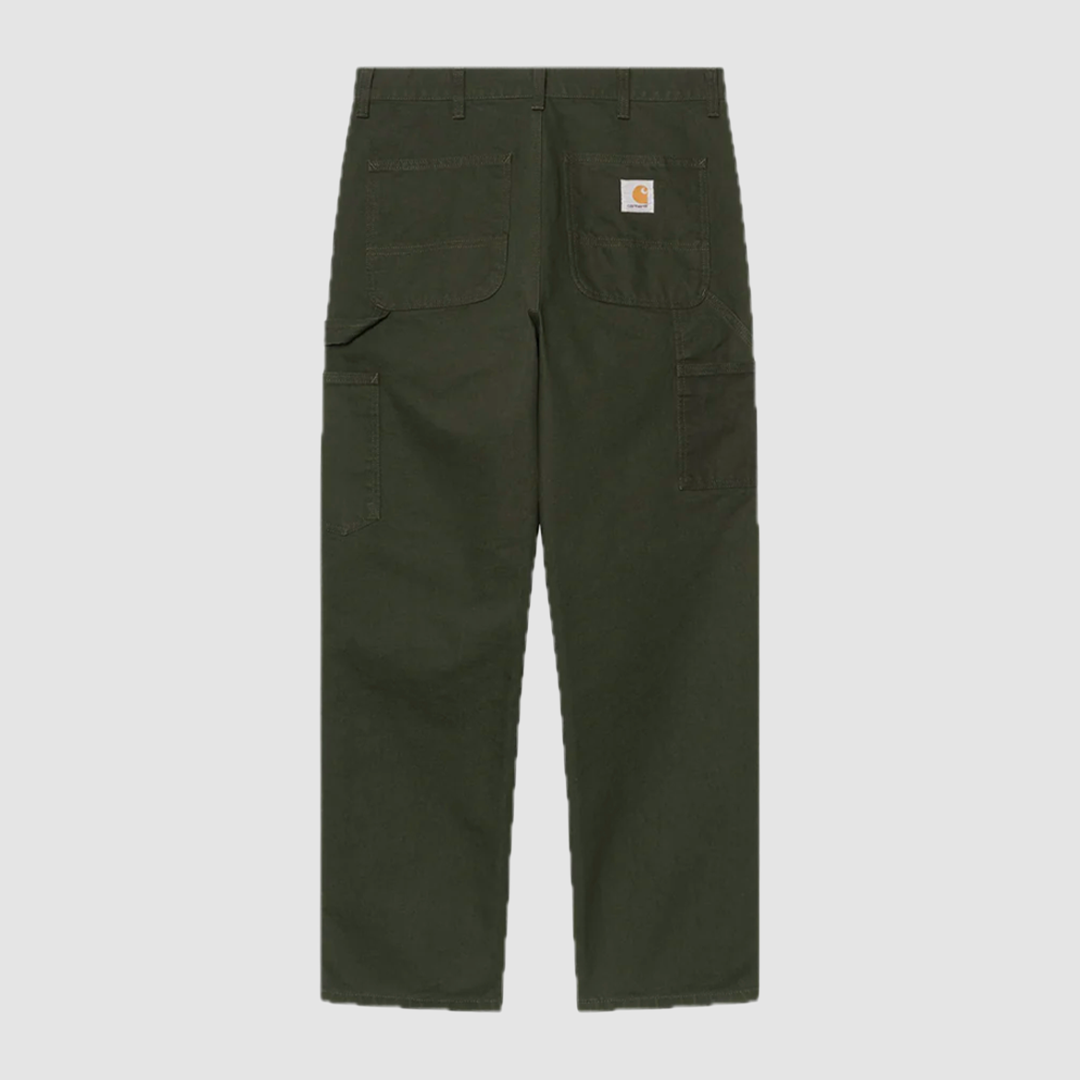 Single Knee Pant Olive Rinsed