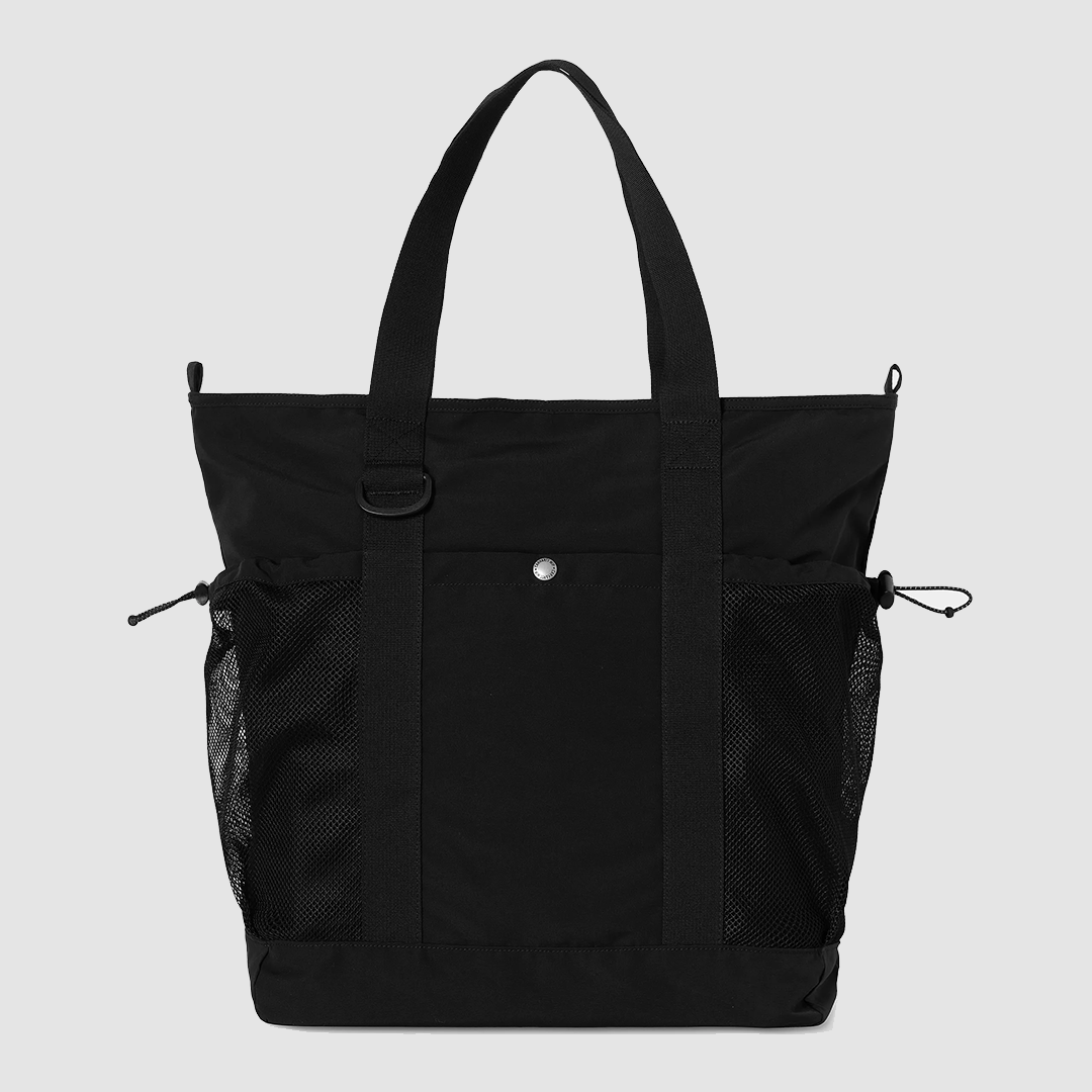 Irwin Tote Bag Black / Black / White