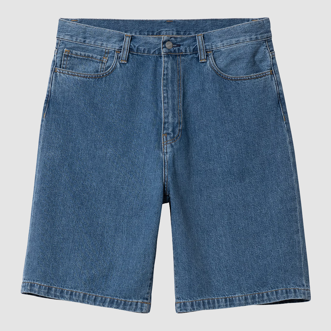 Landon Short Blue Heavy Stone Washed