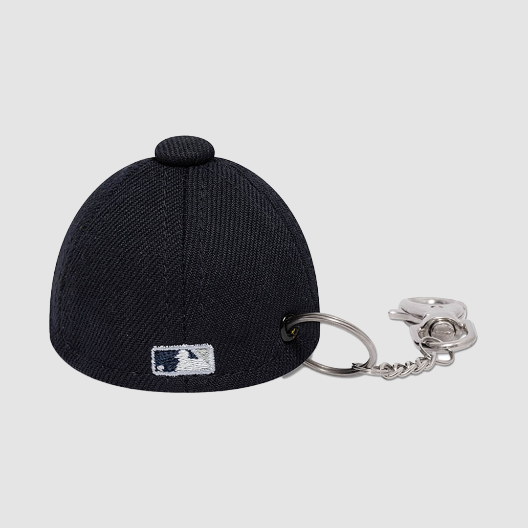 Mini Cap Keychain New York Yankees Navy