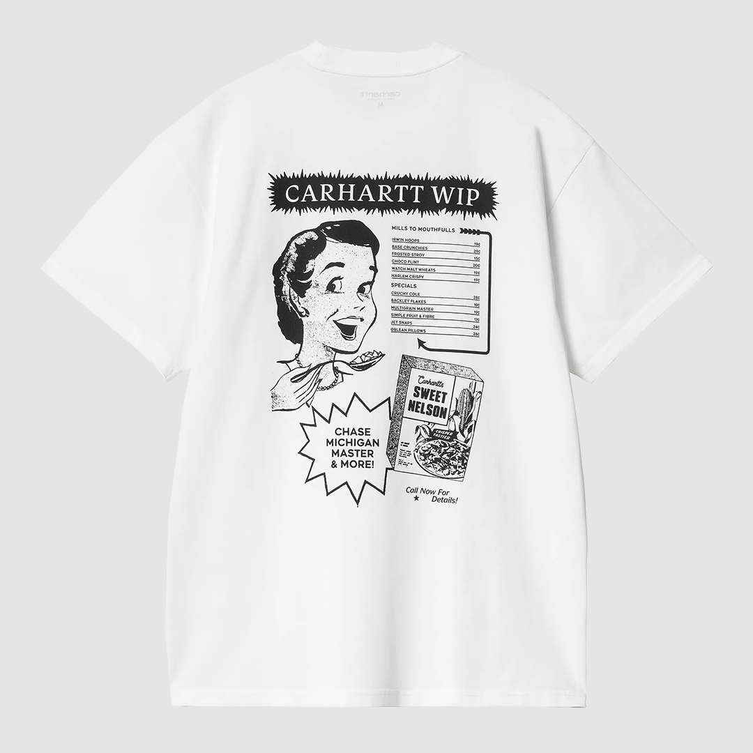 S/S Catalogue T-Shirt White / Black