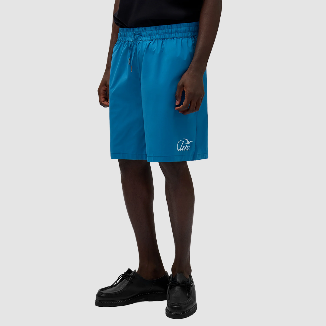 Birds Logo Shorts Blue