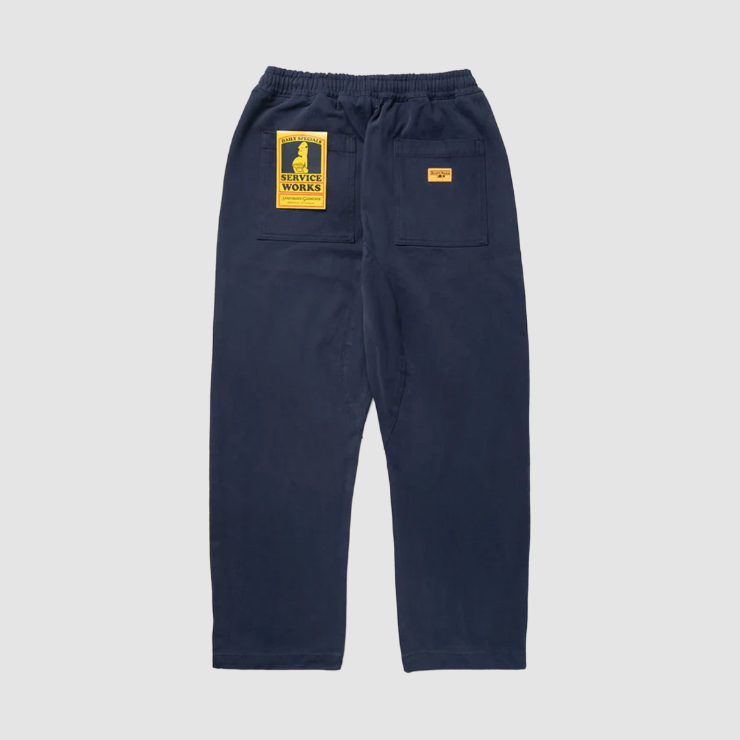 Moleskin Chef Pants Dark Navy
