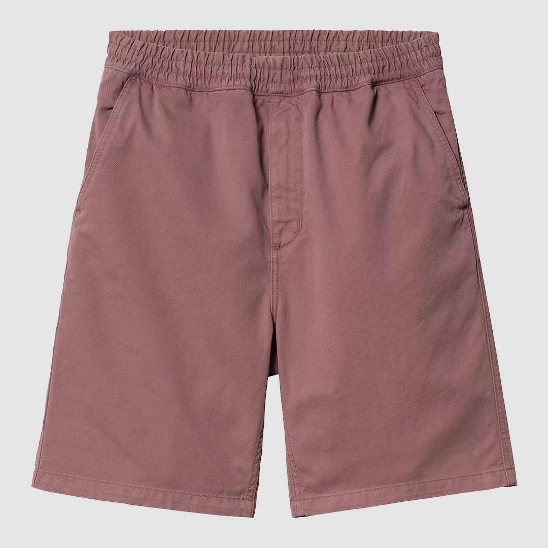 Flint Short Dusky Pink Garment Dyed