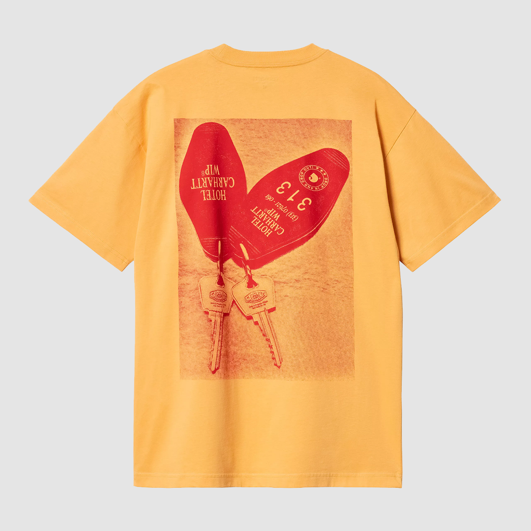 S/S Hotel Keys T-Shirt Winter Spice / Red