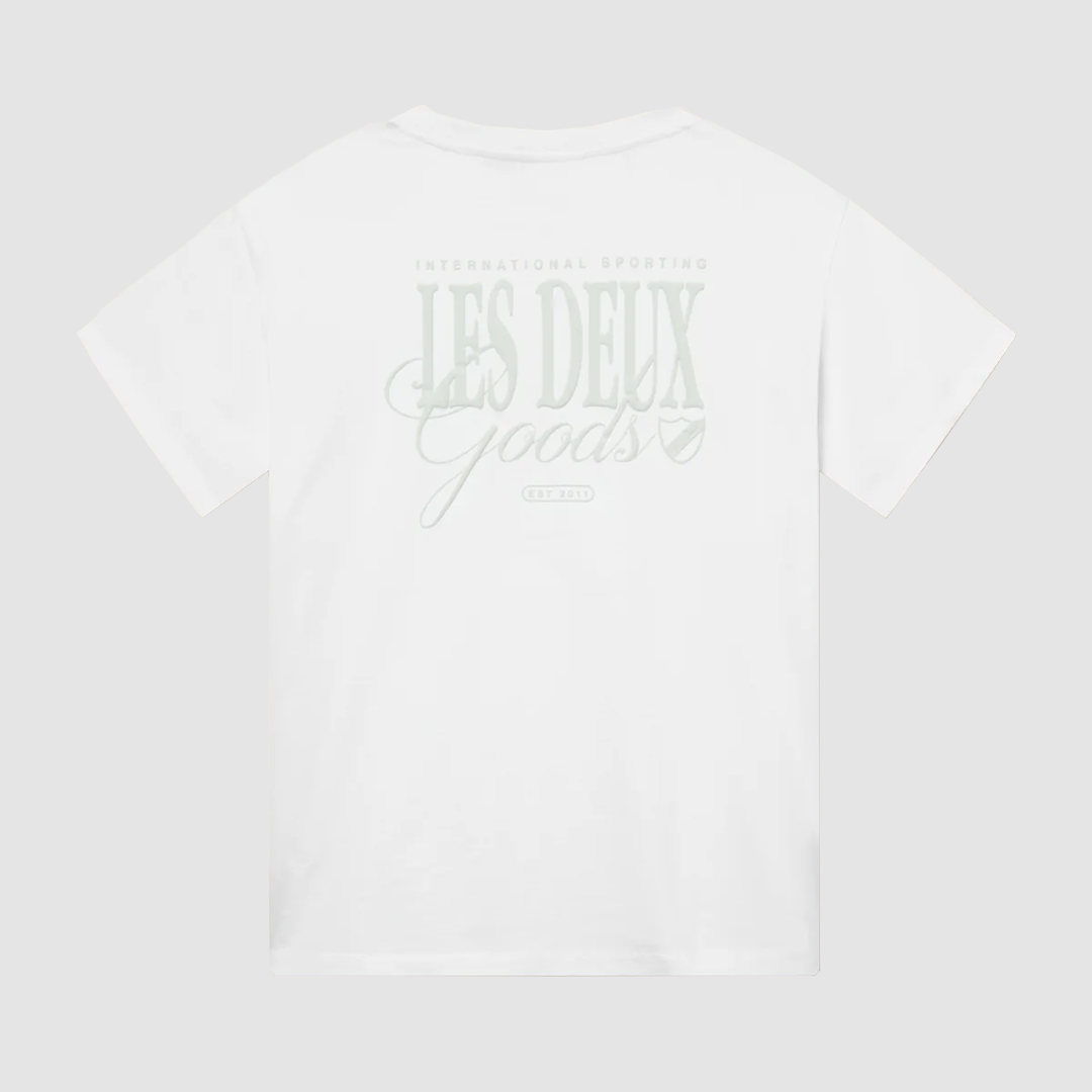 Goods T-Shirt White / Smoke Green