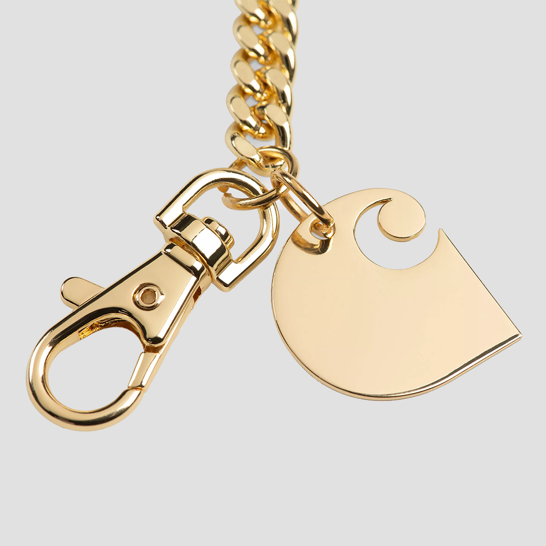 Cuban Link Keychain Gold