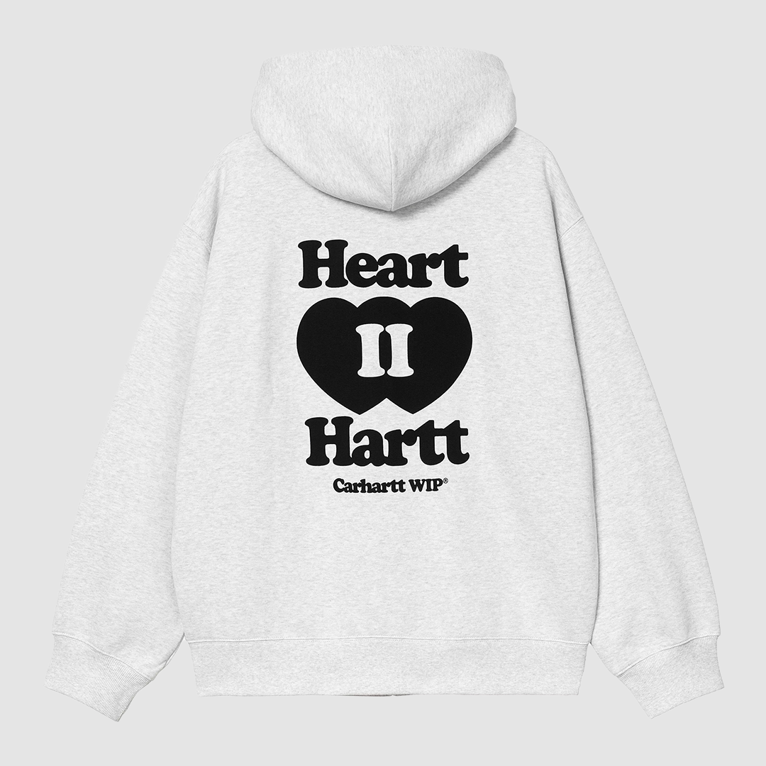 Hooded Heart II Hartt Sweat Jacket Ash Heather