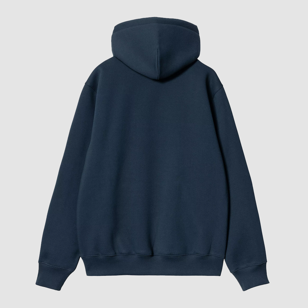 Hooded Carhartt Sweat Ink / Air Yellow