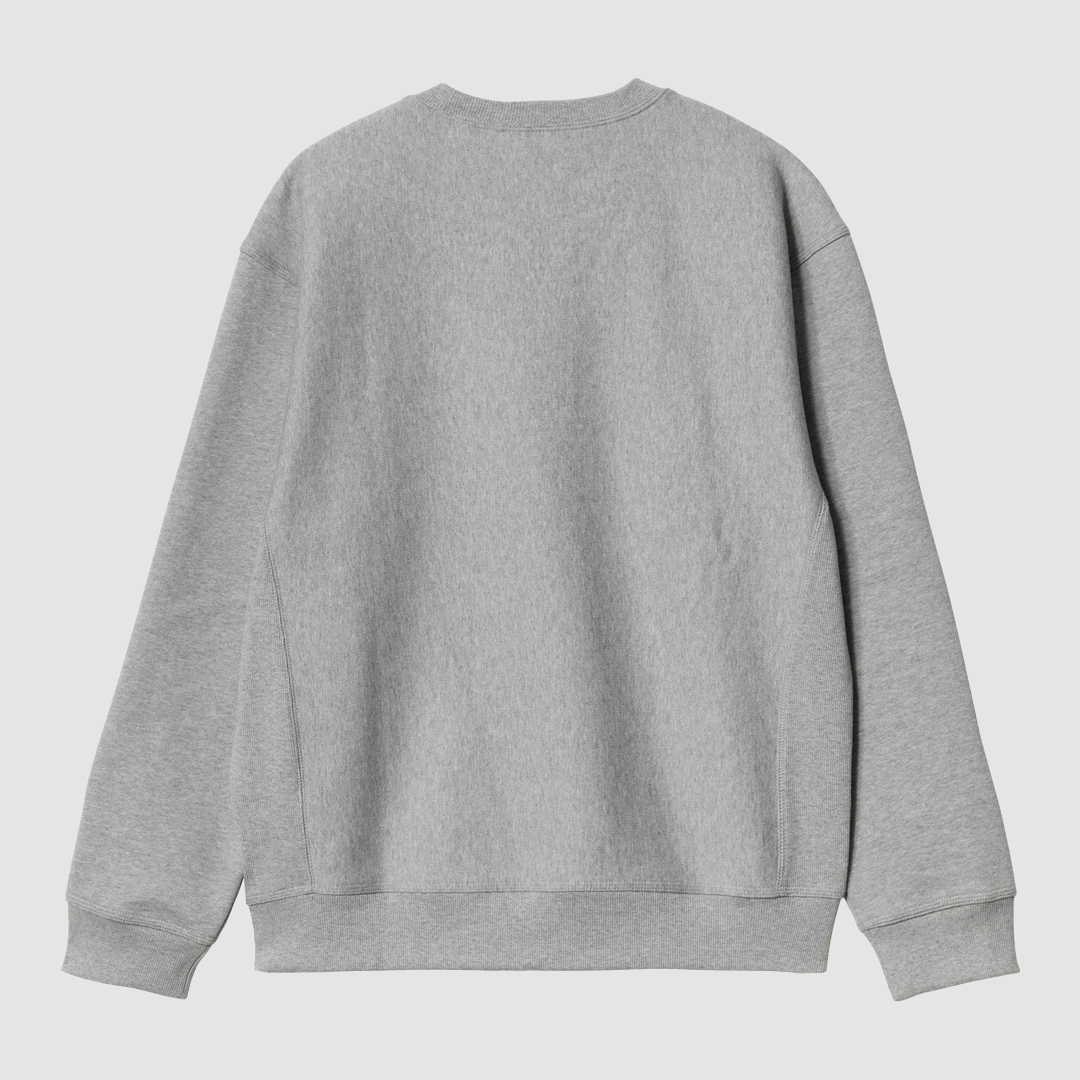 American Script Sweat Grey Heather