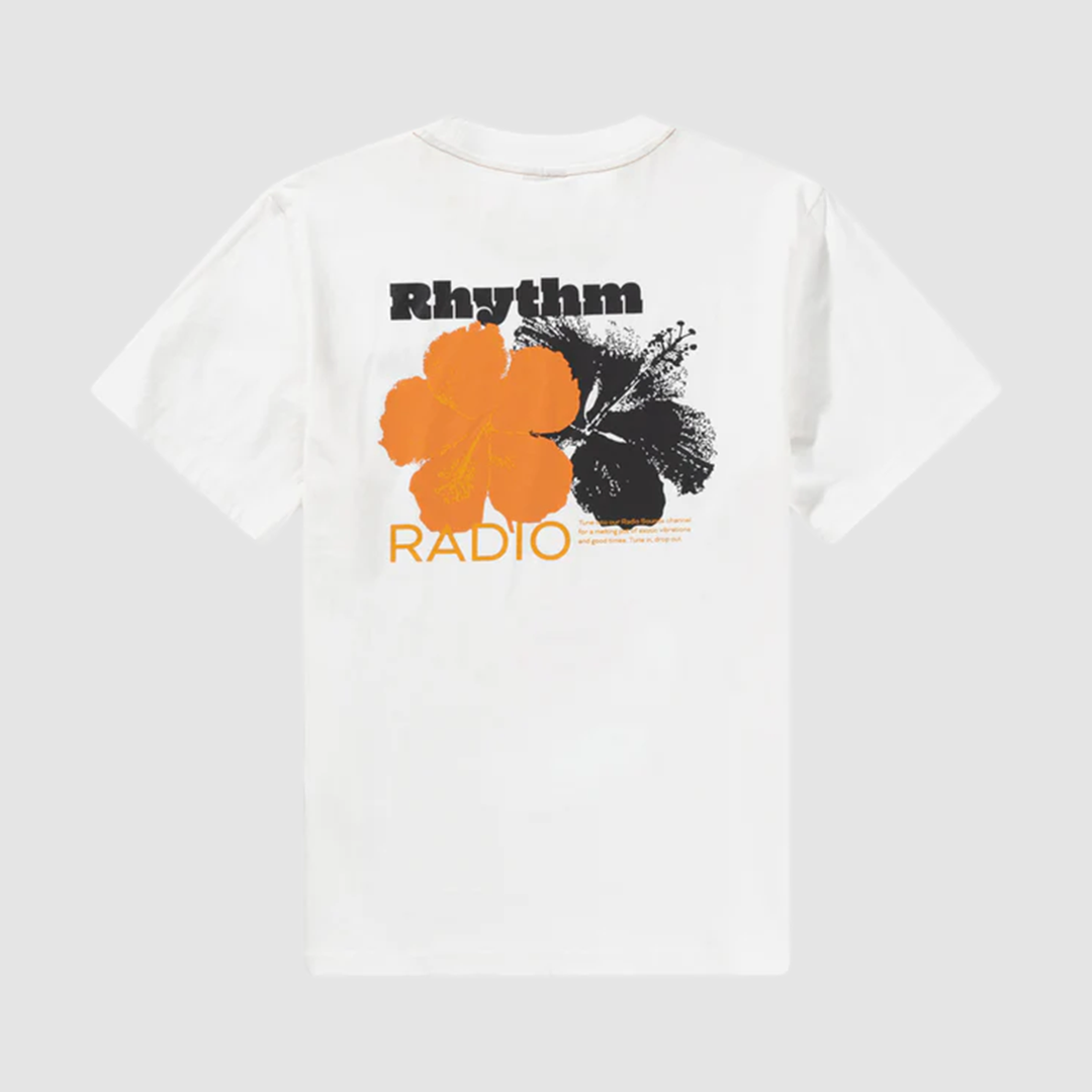 Tropic Radio Vintage SS T-Shirt White