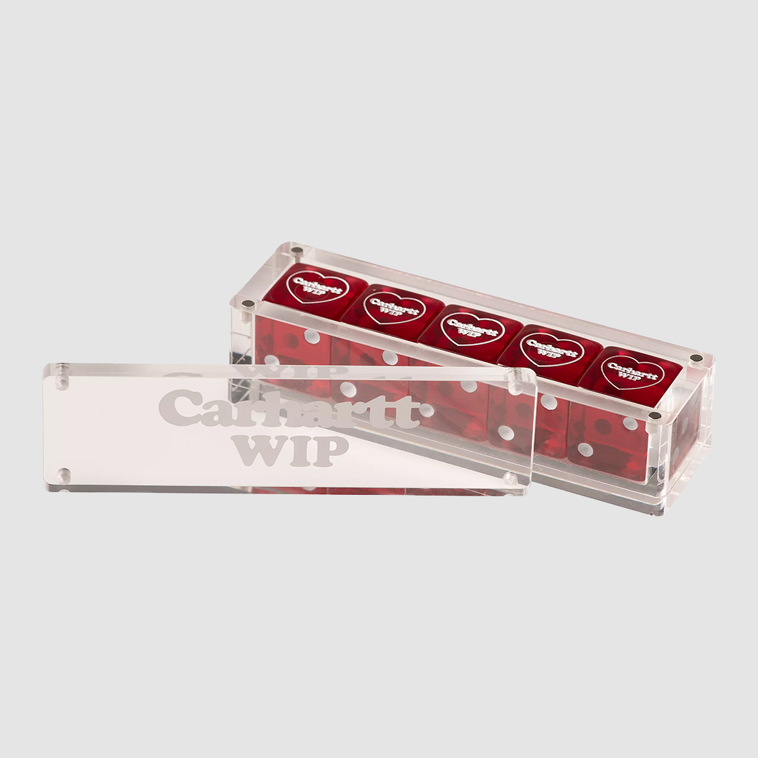 Heart Dice Set Scarlet