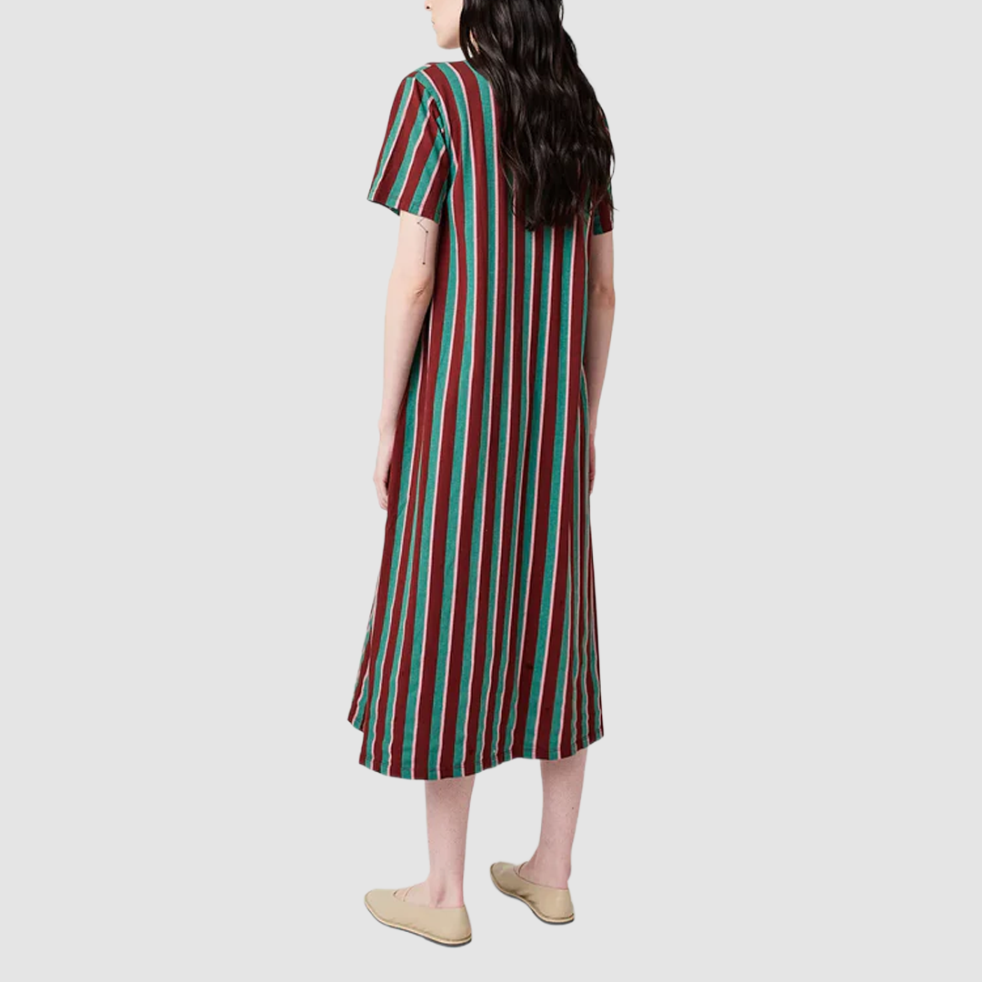 Striped Midi Dress