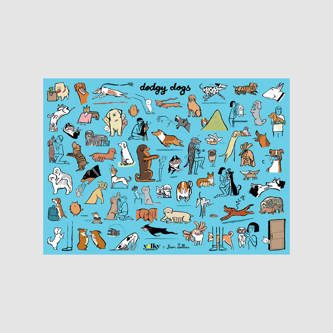 Dodgy Dogs Jigsaw - Puzzle 1000 pièces