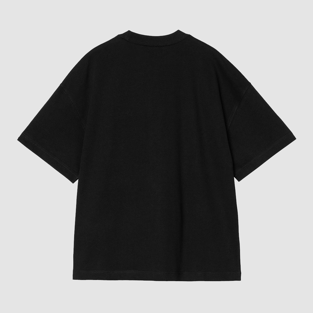 S/S Signature Script T-Shirt Black / White
