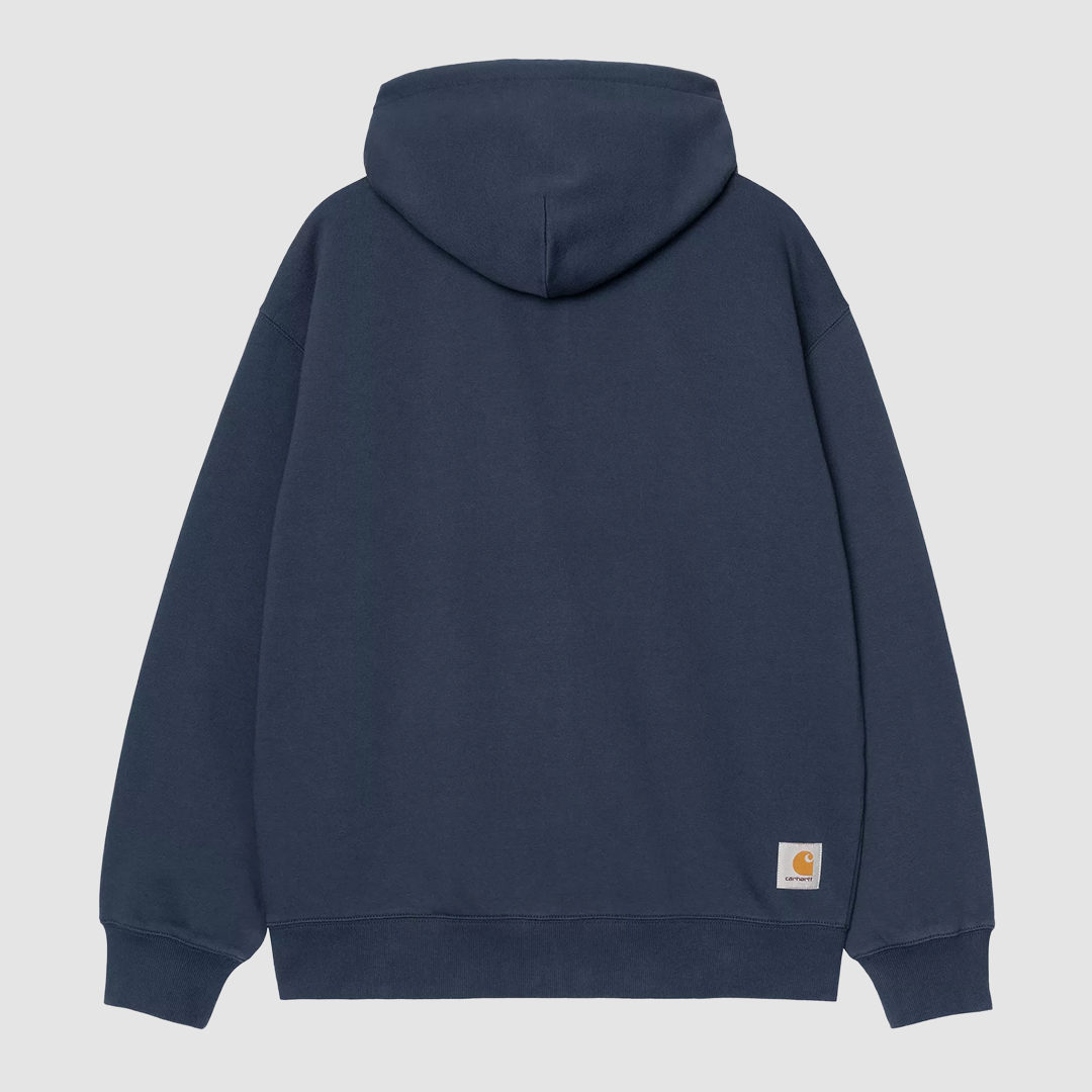 Hooded Mini Wip Sweat Jacket Jupiter Stone Washed