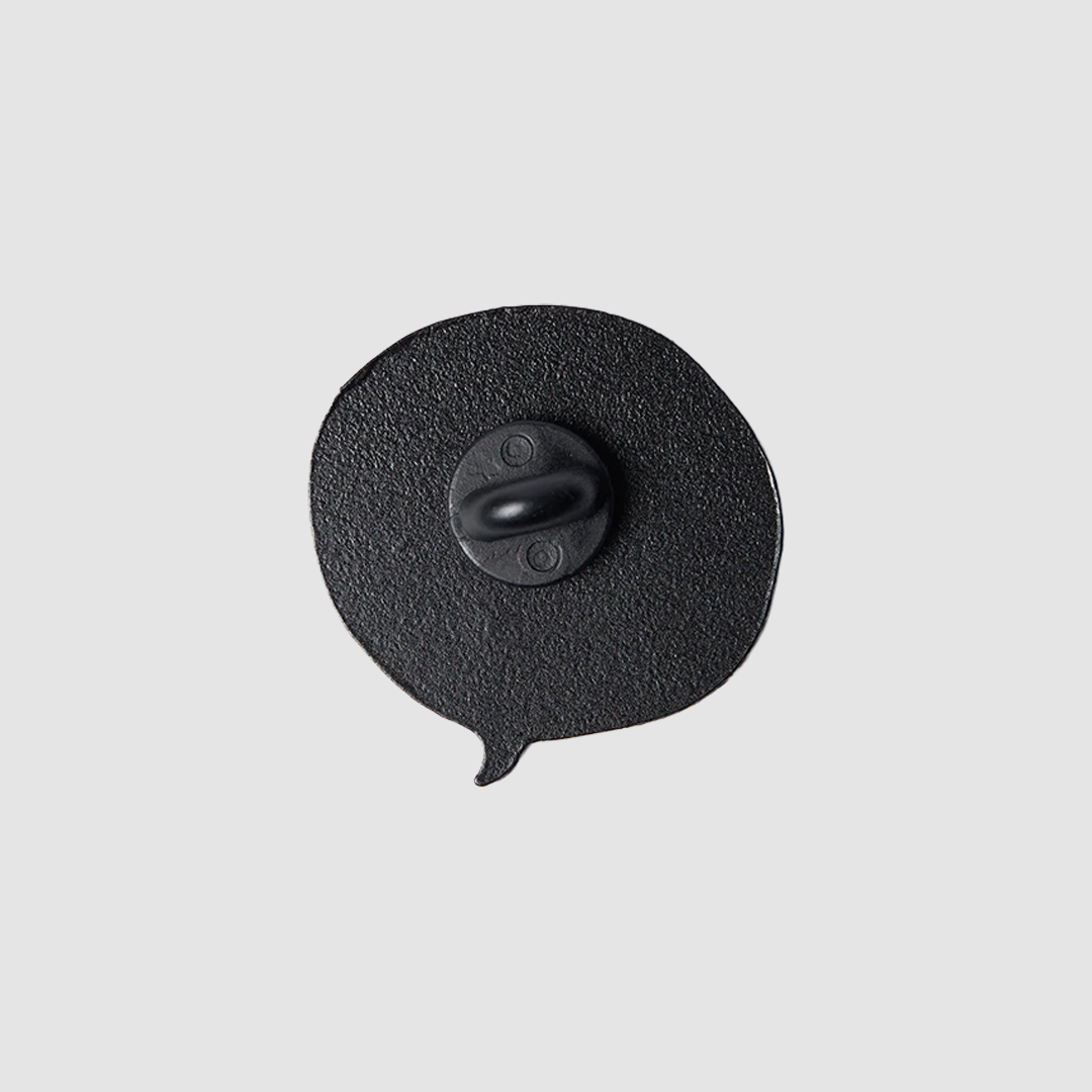 Destroy You Enamel Pin Black