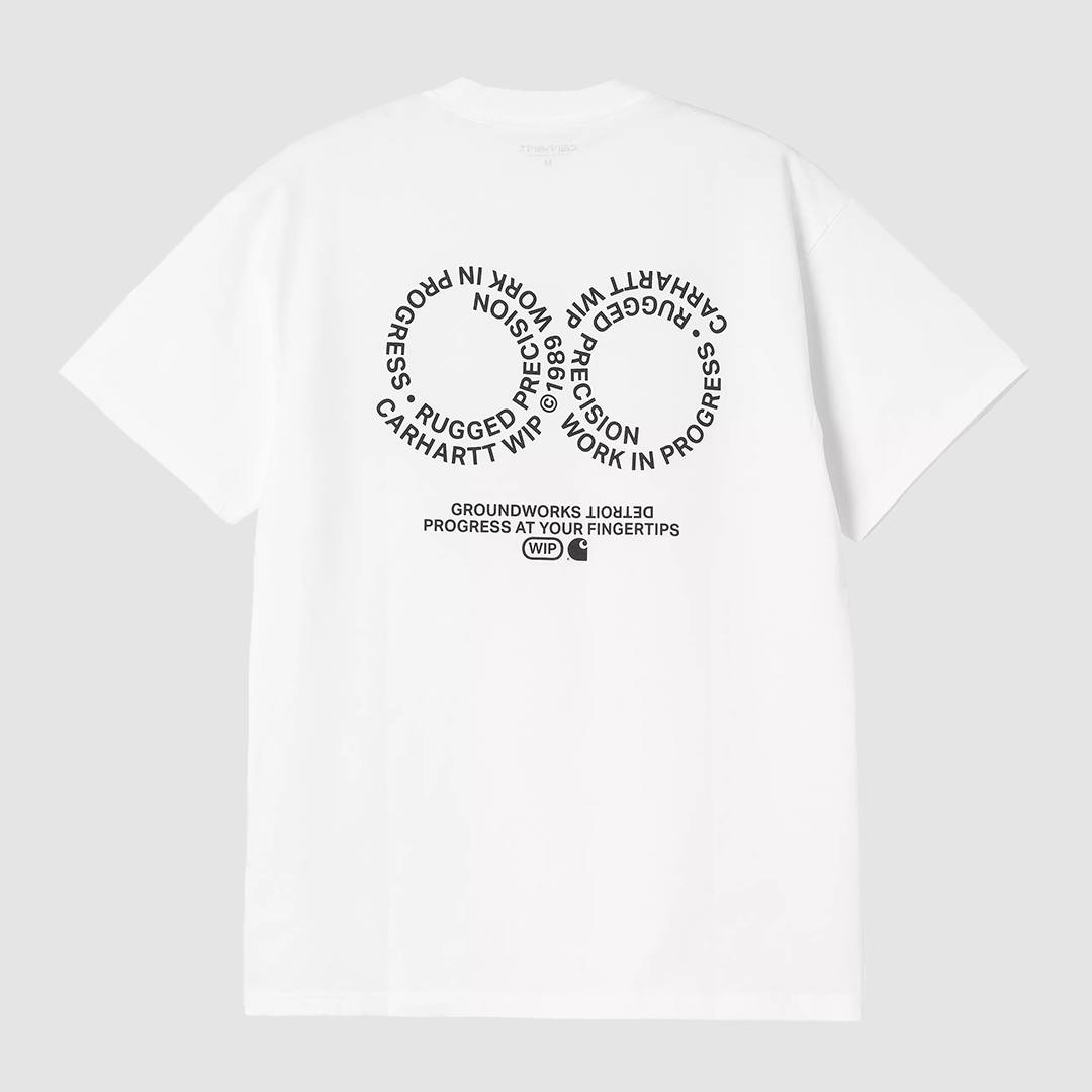 S/S Rotation T-Shirt White / Black